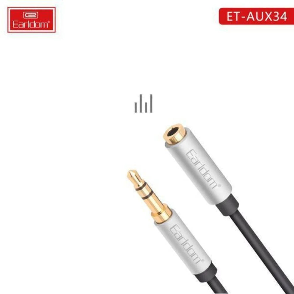 Earldom aux cable et-aux34 stereo aux cable for superior sound quality - cables & chargers | charging cables & adapters