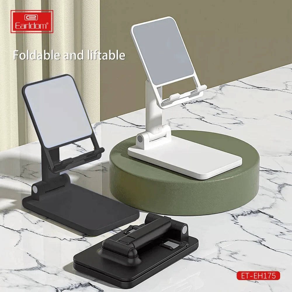 Earldom desktop tablet holder table cell foldable extend et-eh175 - cables & chargers | mobile essential
