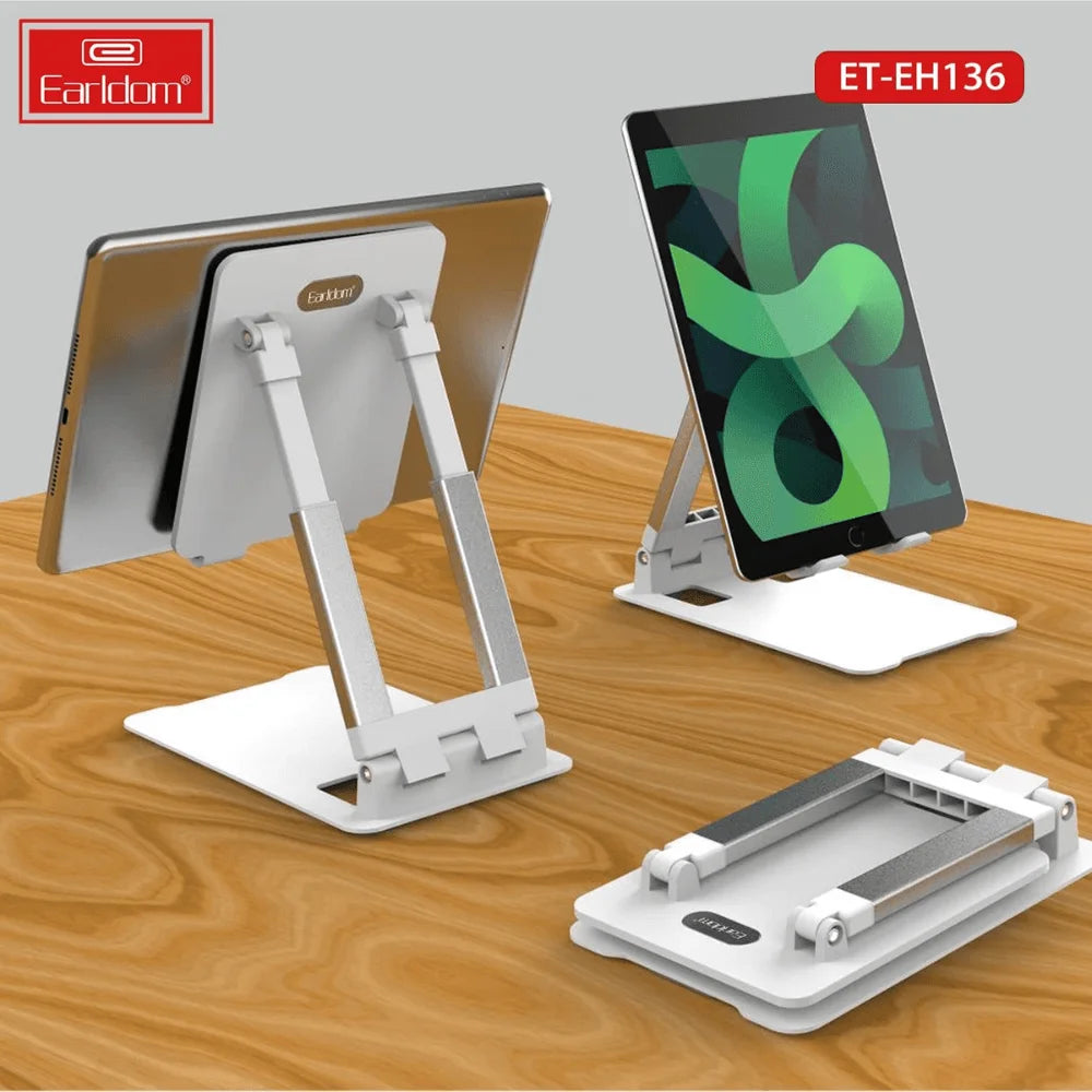 Earldom et-eh136 mobile phone holder stand - white - cables & chargers | mobile essential