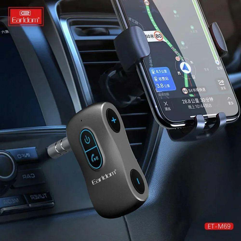 Earldom et-m69 audio adapter - 3.5mm aux handsfree car stereo music player - cables & chargers | charging cables &