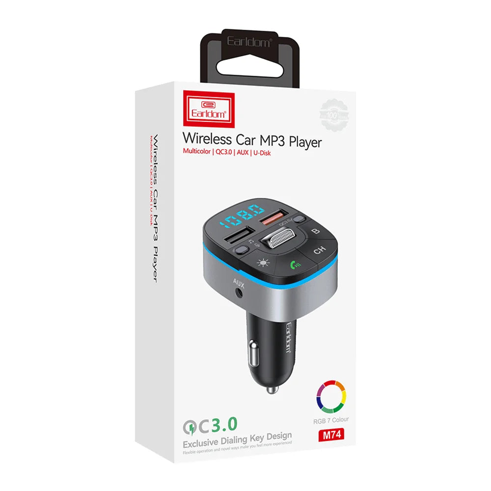 Earldom et-m74 wireless mp3 player - cables & chargers | car essentials