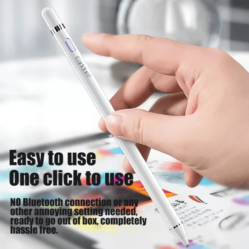 Earldom pro tablet capacitive active stylus touch pen for apple ipad touch - cables & chargers | mobile essential