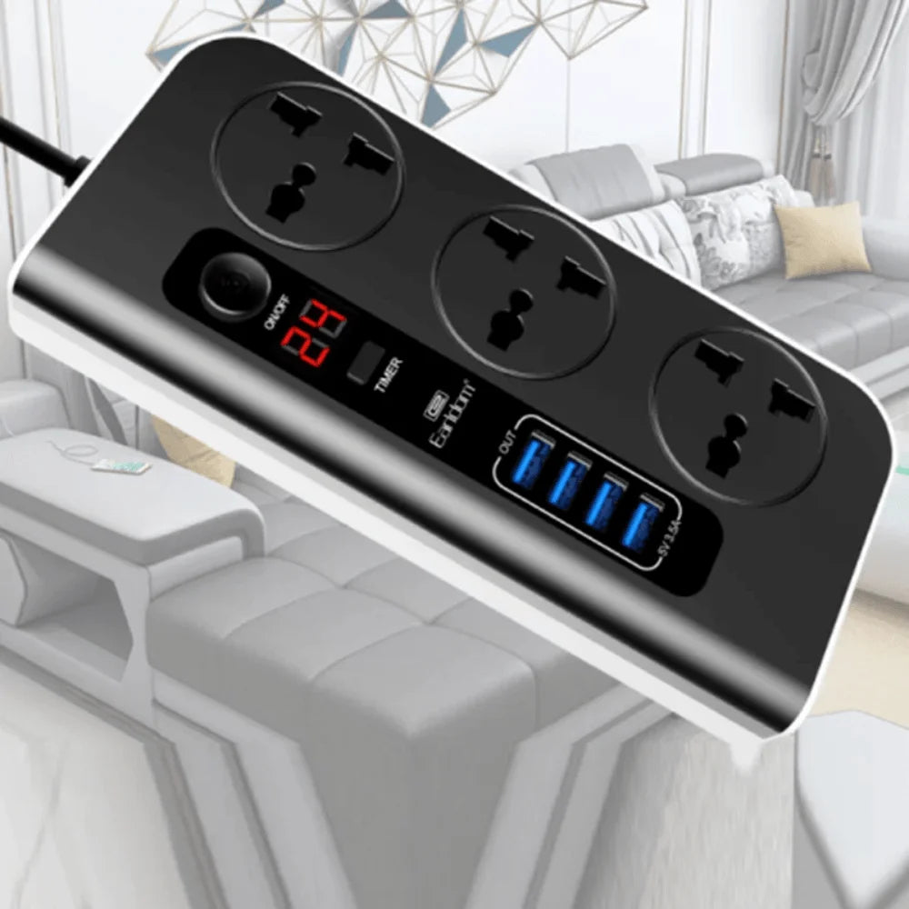 Earldom sc02 digital multifunctional power sockets - cables & chargers | power socket