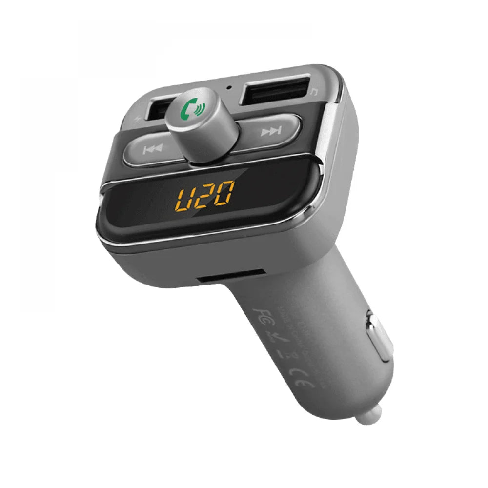Fm transmitter bluetooth earldom m11 with usb and 3.4a charging - cables & chargers | car essentials