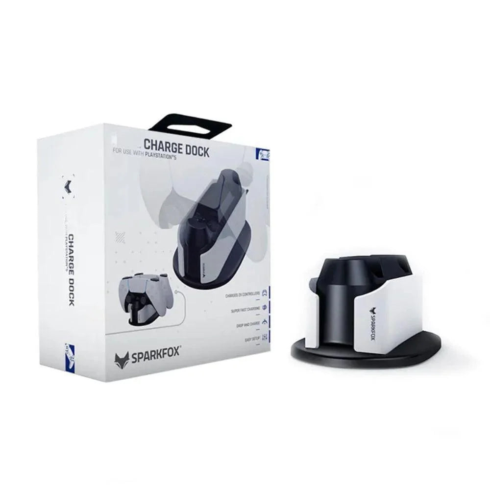Magnetic ps5 charger - fast charging stand and dock for ps5 console - console | ps5 essentials