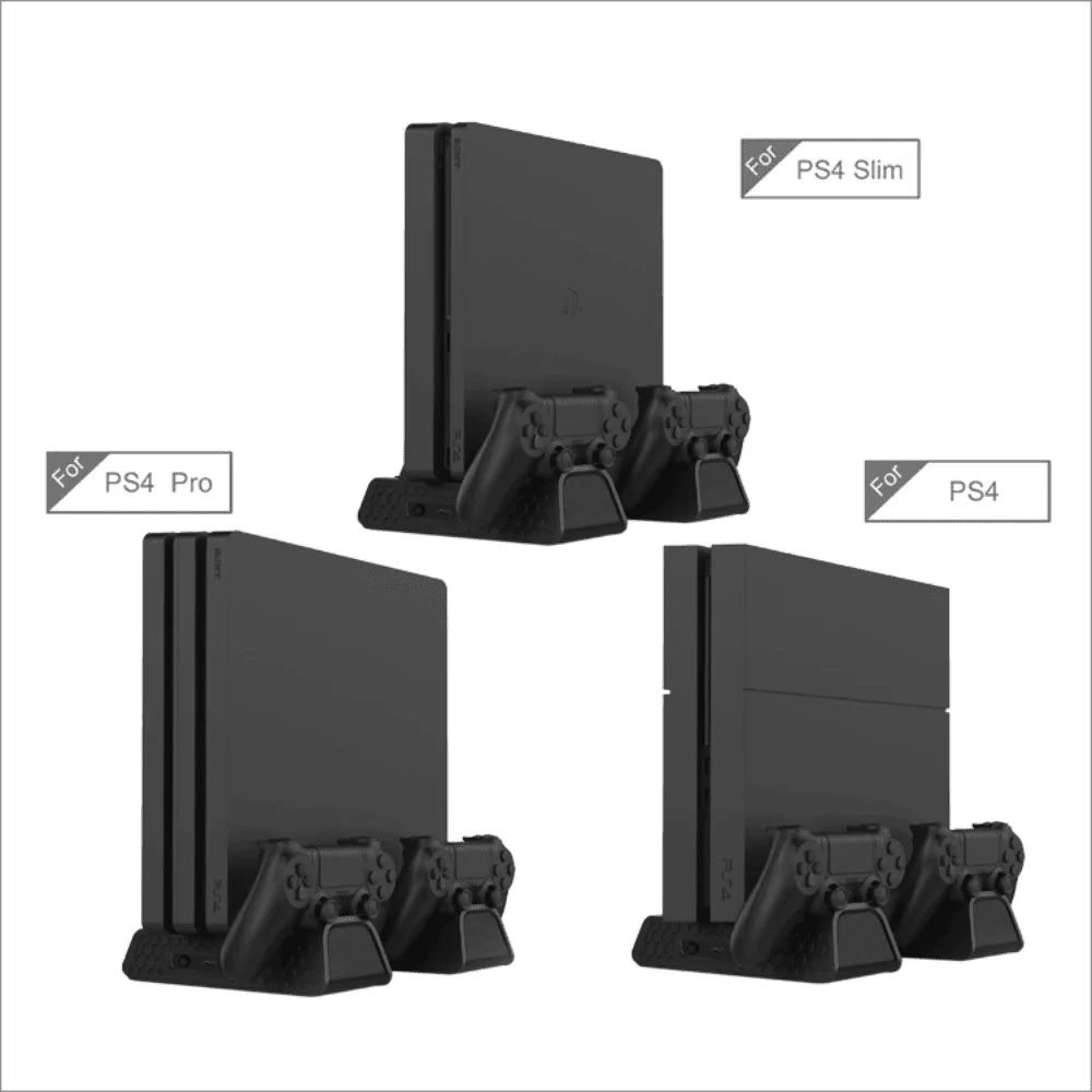 Ps4 slim pro multi-functional charging & cooling stand tp4-882 - console | ps4 essentials