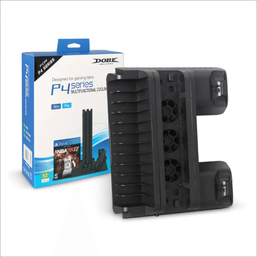 Ps4 slim pro multi-functional charging & cooling stand tp4-882 - console | ps4 essentials