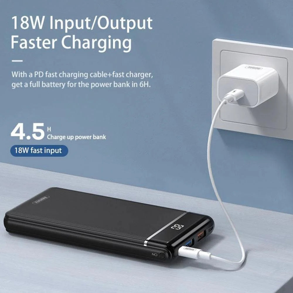 Remax rpp-205 22.5w portable charger/power bank 10000mah. - cables & chargers | power bank