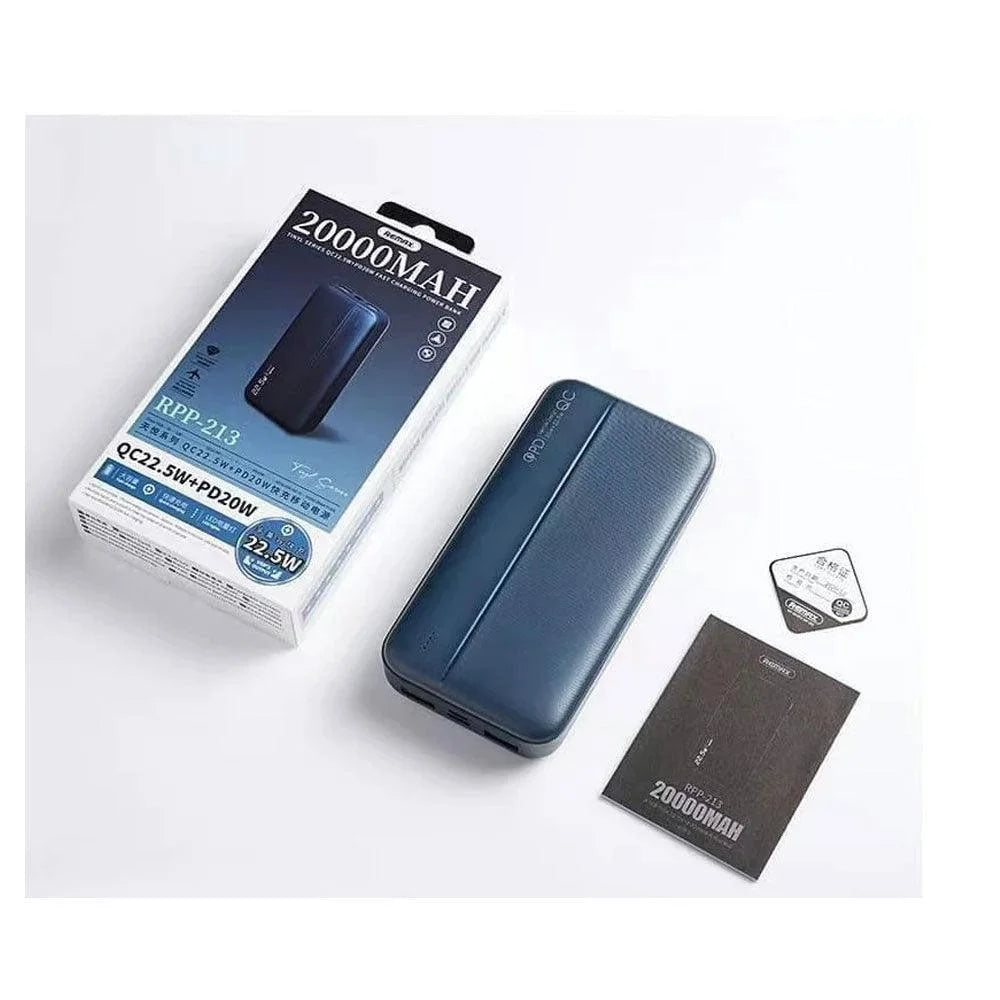 Remax rpp-213 tinyl series 20000mah power bank - cables & chargers | power bank
