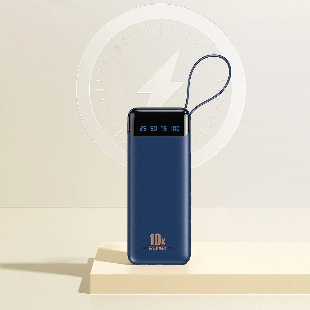 Remax rpp-86 jans ii series 2a cabled power bank - cables & chargers | power bank