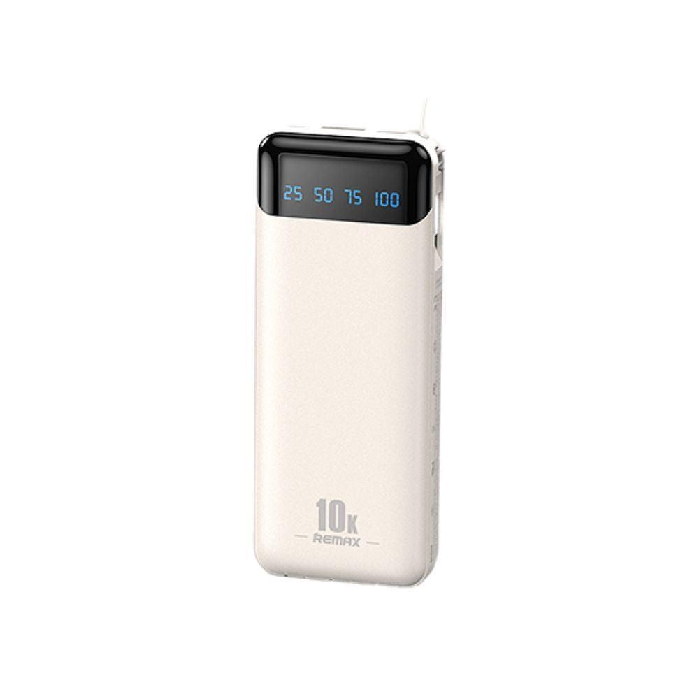 Remax rpp-86 jans ii series 2a cabled power bank - white - cables & chargers | power bank