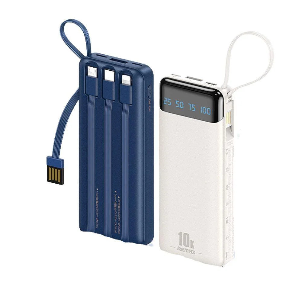 Remax rpp-86 jans ii series 2a cabled power bank - cables & chargers | power bank