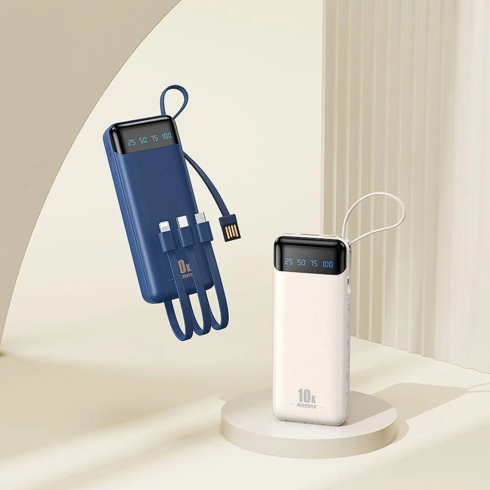 Remax rpp-86 jans ii series 2a cabled power bank - cables & chargers | power bank