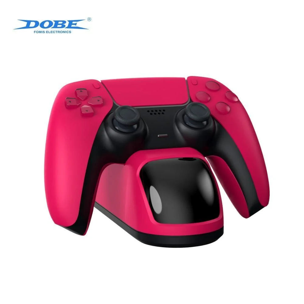 Stardust red handle dual charger base tp5-0515r - console | ps5 essentials