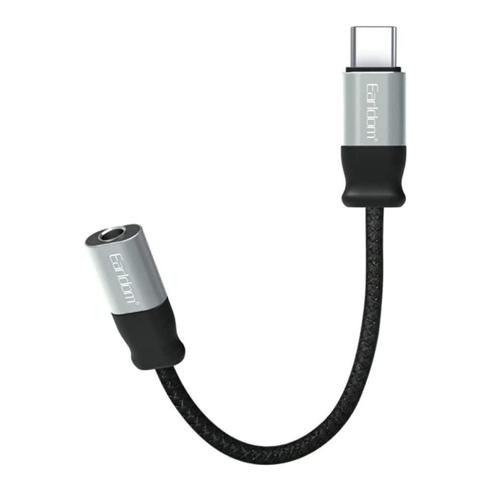 Earldom et-ot51 type-c to 3.5mm adapter for headsets and auxiliary devices - cables & chargers | charging cables &