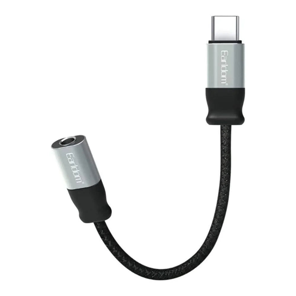 Earldom et-ot51 type-c to 3.5mm adapter for headsets and auxiliary devices - cables & chargers | charging cables &