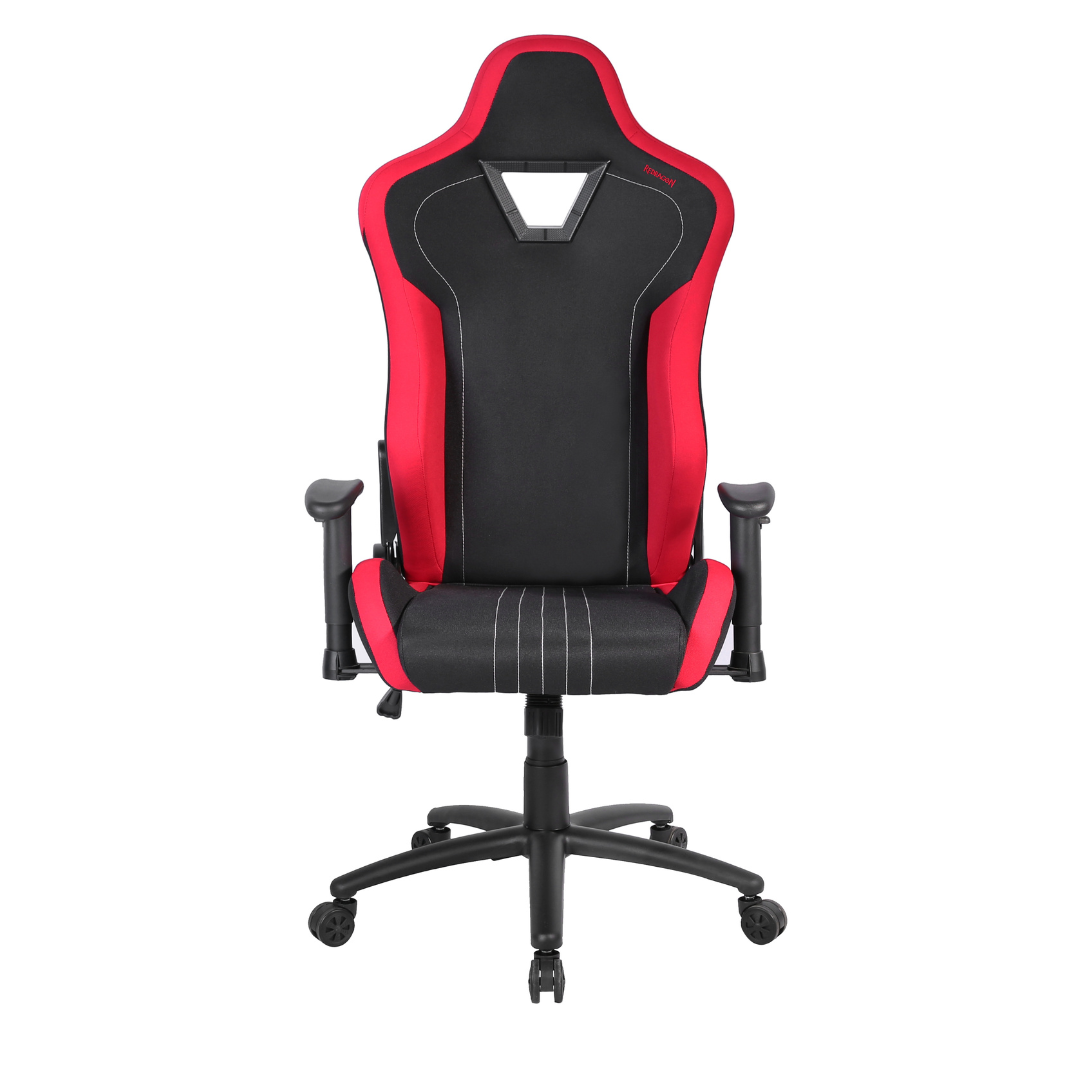 Cadeira gamer redragon c313-b preta e vermelha para conforto e performance - desk & chair