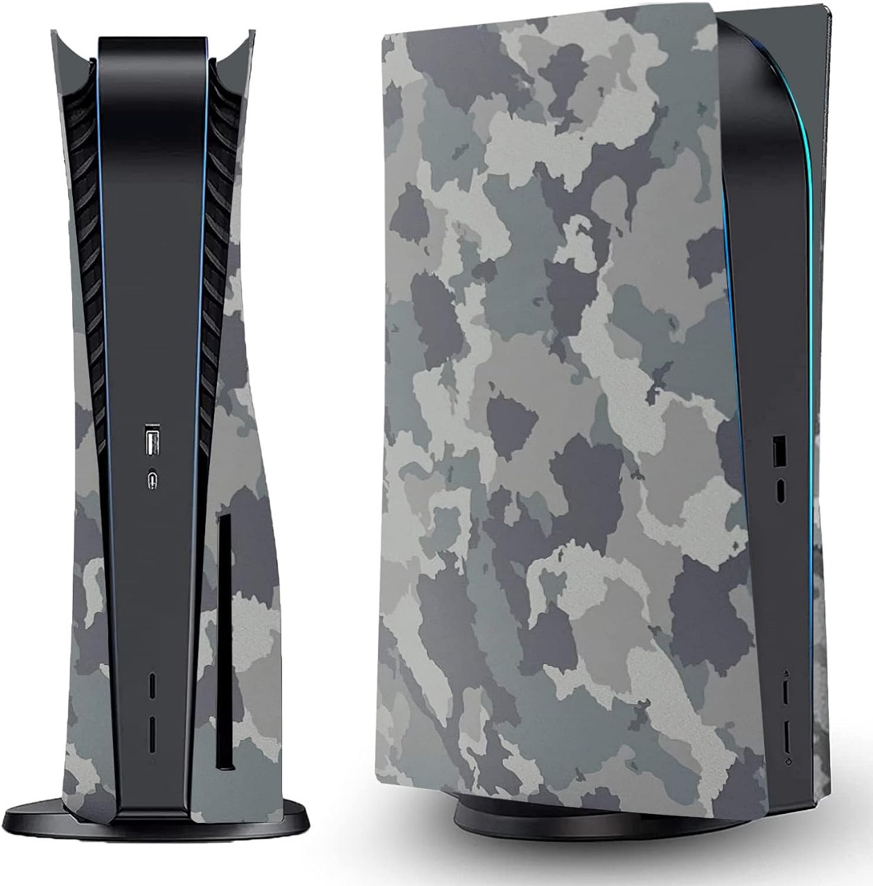Camouflage Face Plates Cover Shell Panels for Ps5 Disc Edition Console - Gameonjo