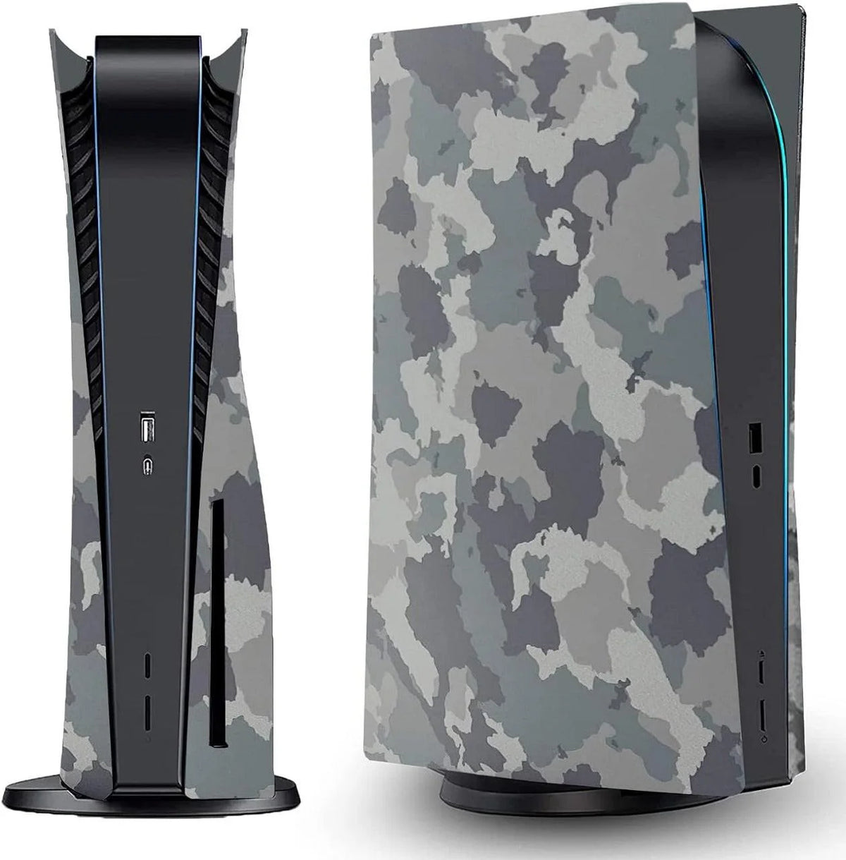 Camouflage ps5 face plates cover shell panels for disc edition console