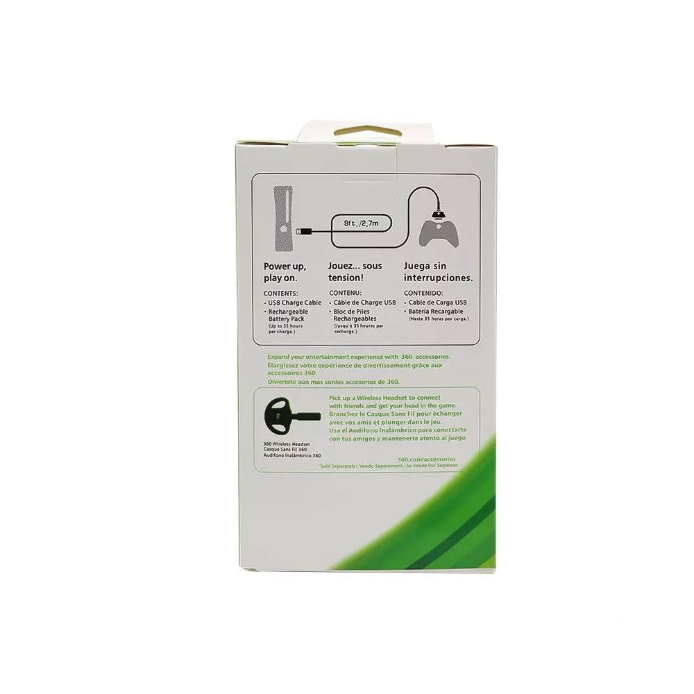 Charging Kit for Xbox 360 4800mah - Gameonjo