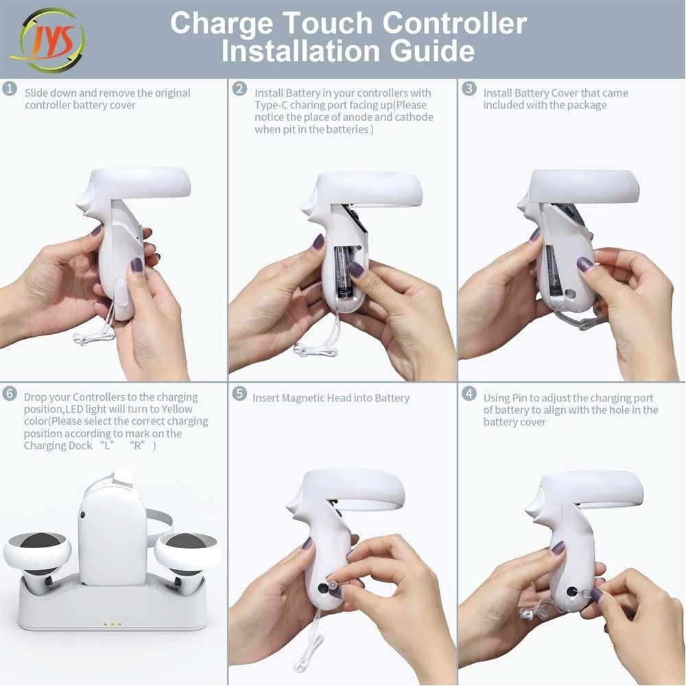 Charging Station and Display Stand for Oculus Quest 2 JYS OC003 Console