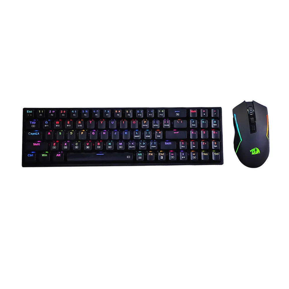 Combo Redragon 2 En 1 Pollux + Trident S136 Black Spanish - Gameonjo