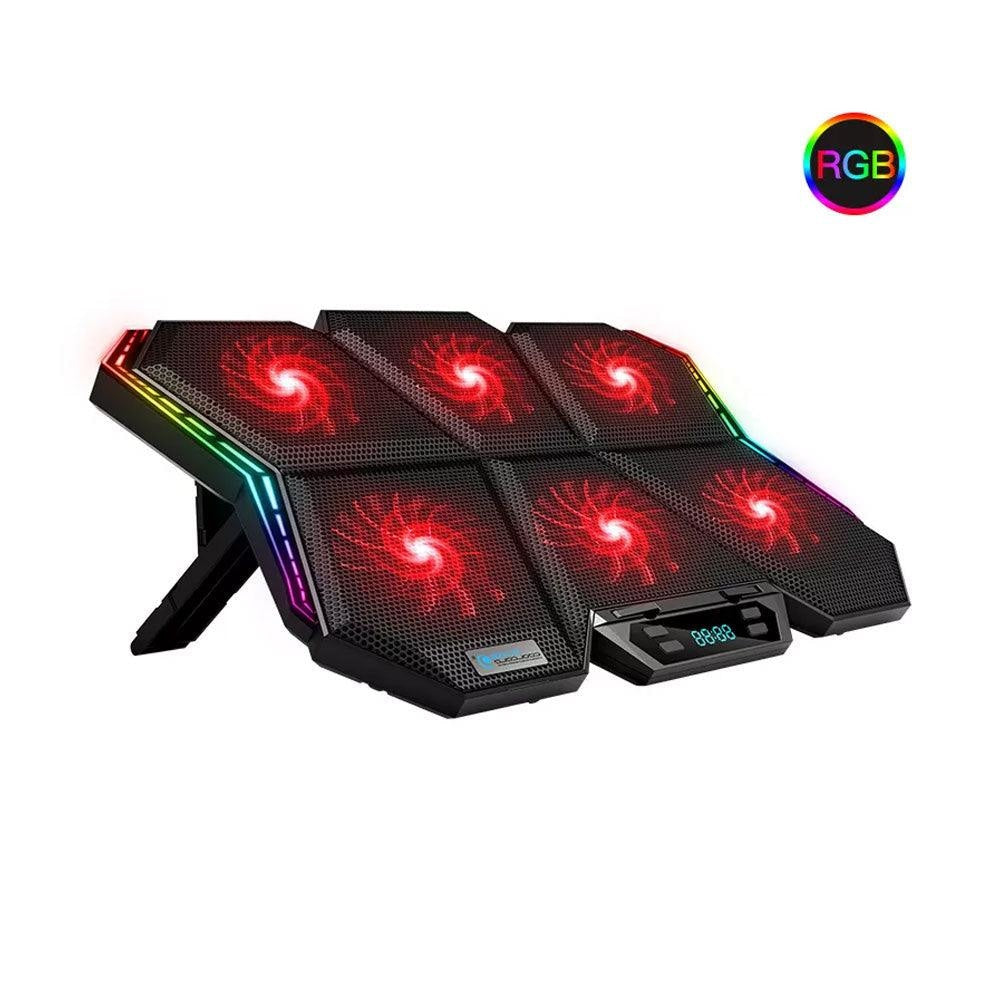 Coolcold K40 Rgb Laptop Cooler 6-fan - Gameonjo