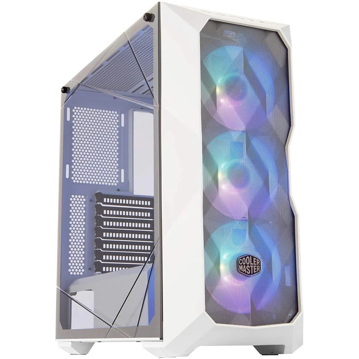Cooler master masterbox td500 mesh airflow argb lighting white - pc hardware