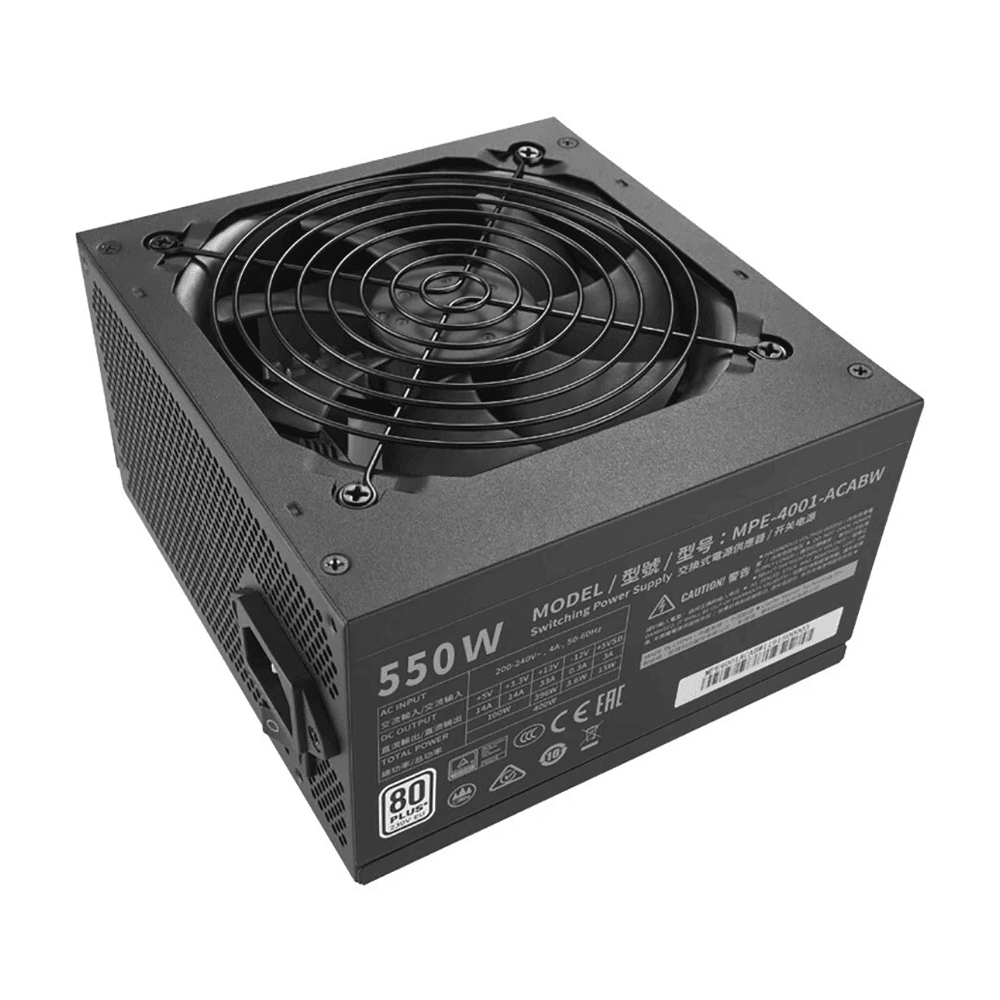 Cooler Master Thunderclap Mwe 550w Power Supply - Gameonjo