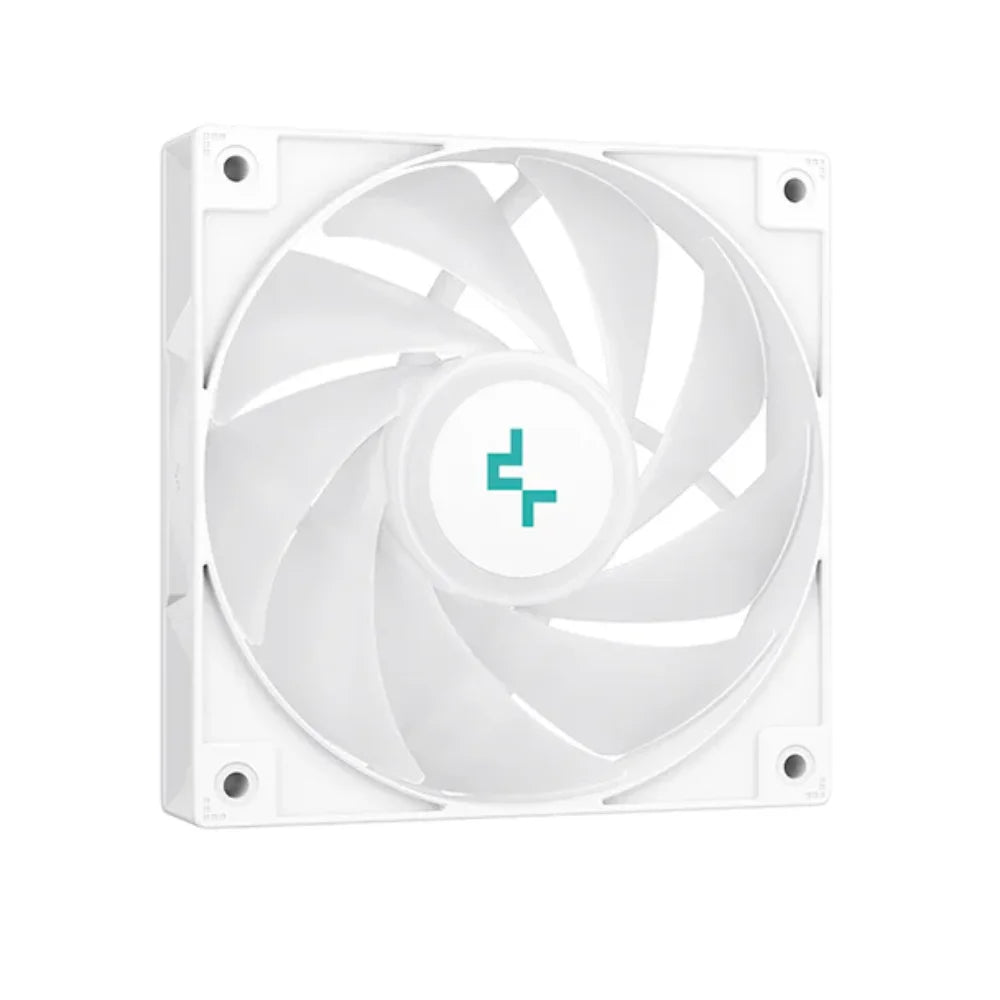 Deepcool ag400 wh argb cpu cooler - single tower 120mm performance - coolers & power supply