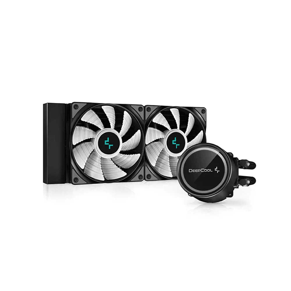 Deepcool gammaxx l240 a-rgb liquid cooling system for ultimate performance - coolers & power supply