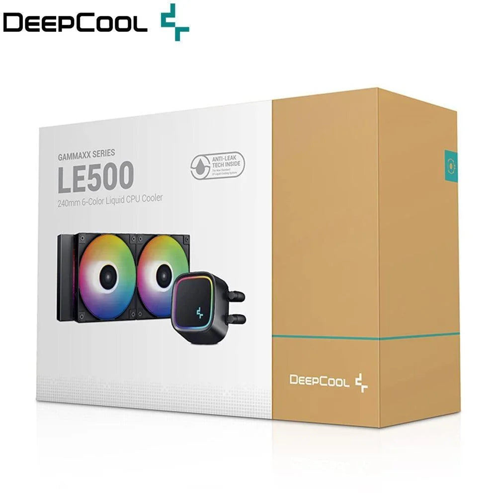 Deepcool le500 liquid cpu cooler for optimal performance and aesthetics - coolers & power supply