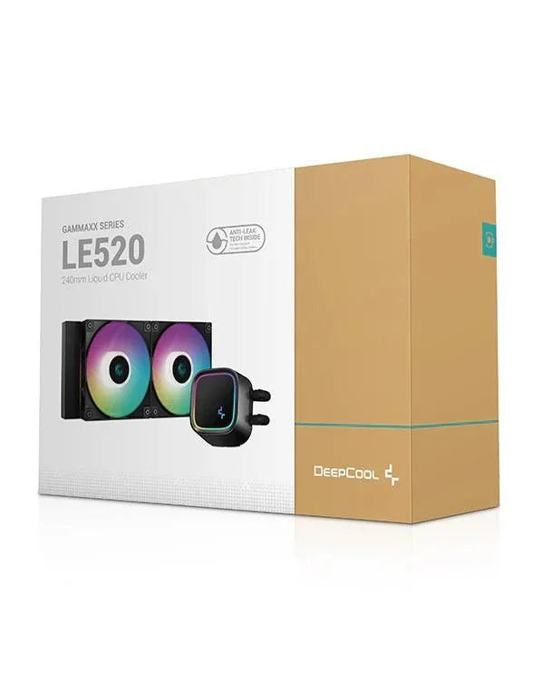 Deepcool le520 cooler: ultimate cooling solution for your pc - black