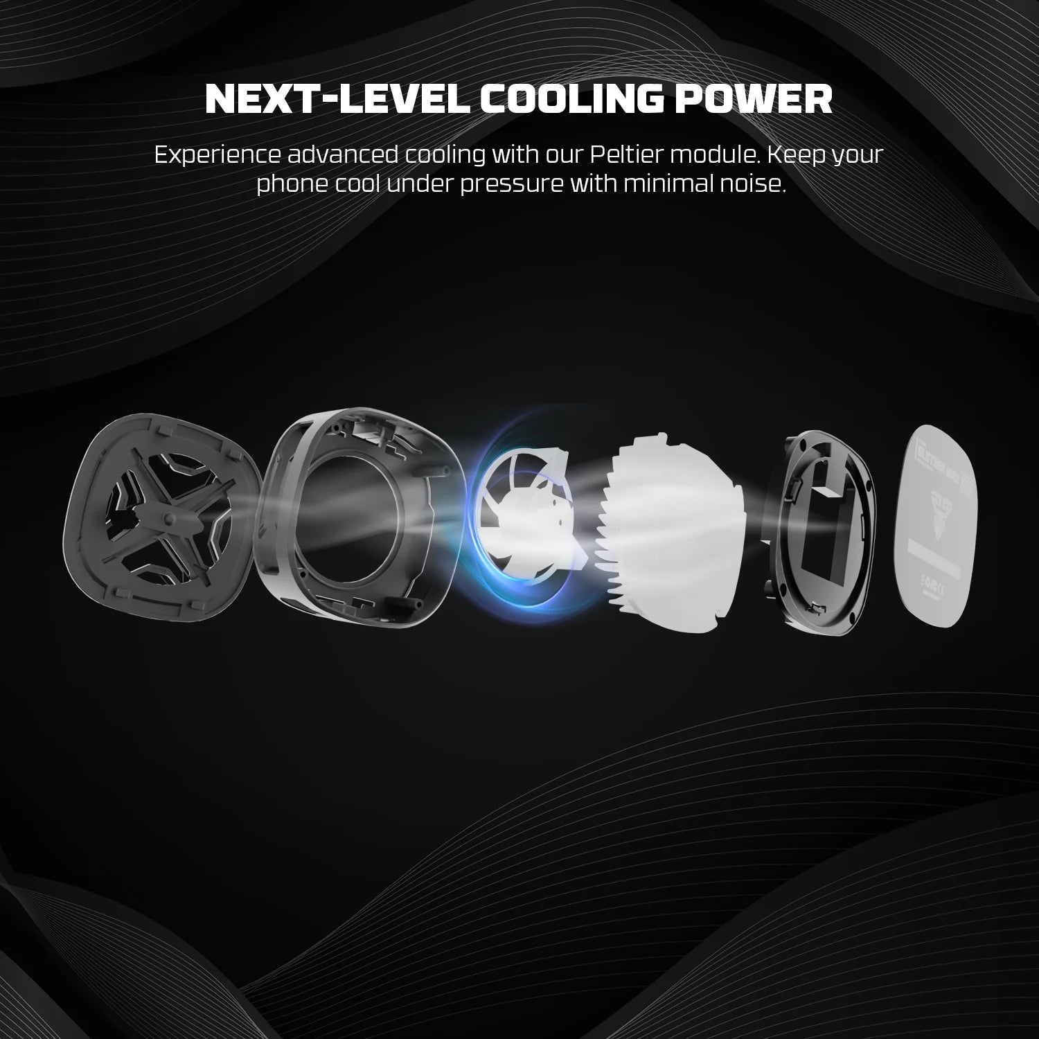 Fantech gletser max pcm10 phone cooler - cables & chargers | mobile essential