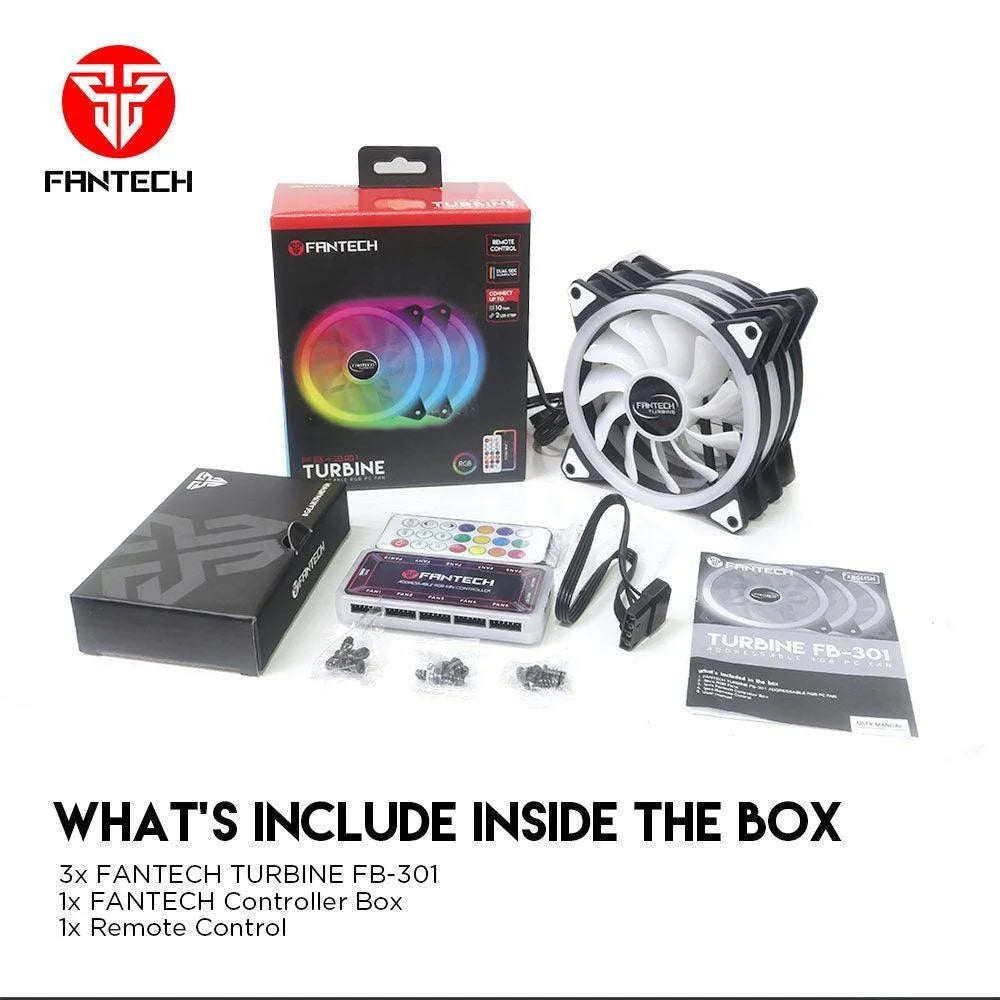 Fantech turbine fb301 computer case fan - coolers & power supply