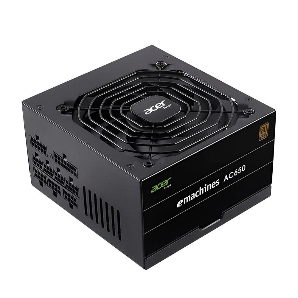 Fonte atx 650w 80 plus bronze full modular acer ac650 - coolers & power supply