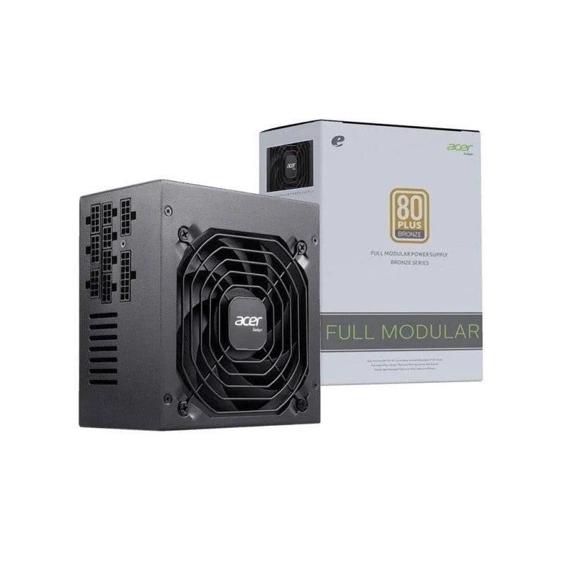 Fonte atx 650w 80 plus bronze full modular acer ac650 - coolers & power supply