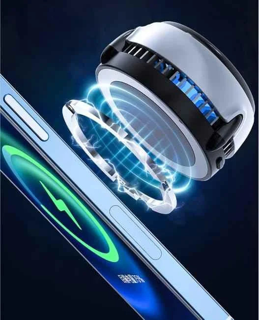 Memo cx-03 magnetic phone cooler with wireless charging