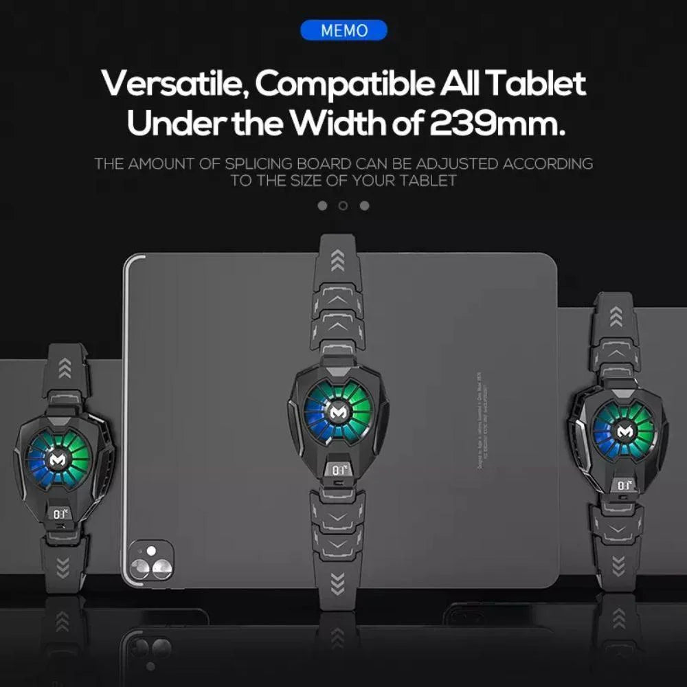Memo dl05 cooler for tablet cooler pad for ipad - cables & chargers | mobile essential
