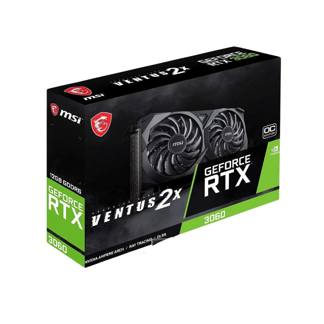 Msi gaming geforce rtx 3060 12gb 15 gbps gdrr6 192-bit hdmi/dp pcie 4 torx twin - coolers & power supply