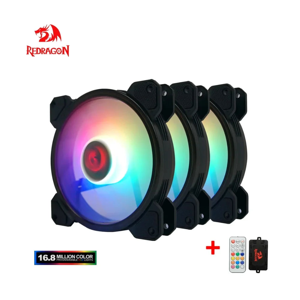 Redragon gc-f009 cooling fan for enhanced pc performance - coolers & power supply