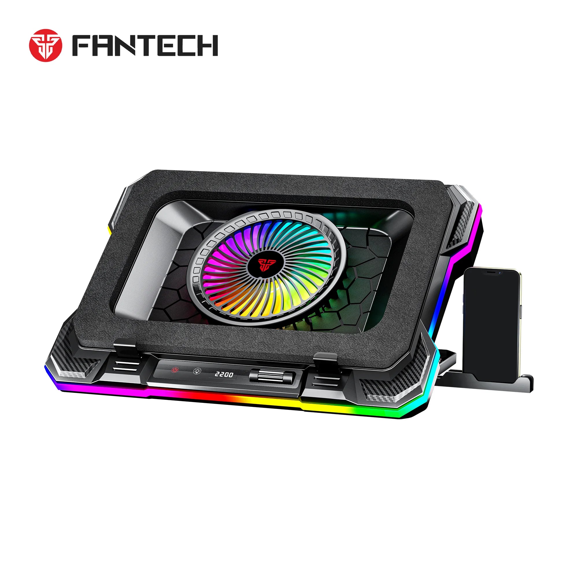 Fantech nc22 notebook cooler laptop cooling pad - cooling stands