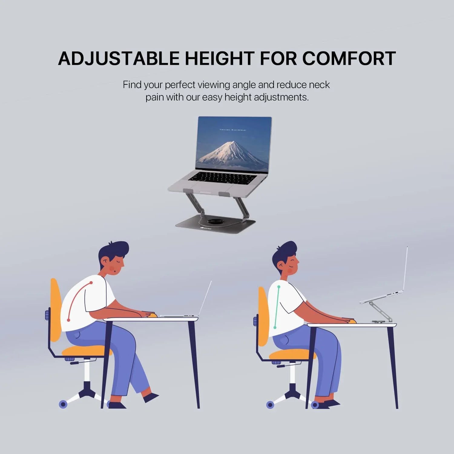 Fantech nc30 notebook stand and cooling fan rgb - cooling stands