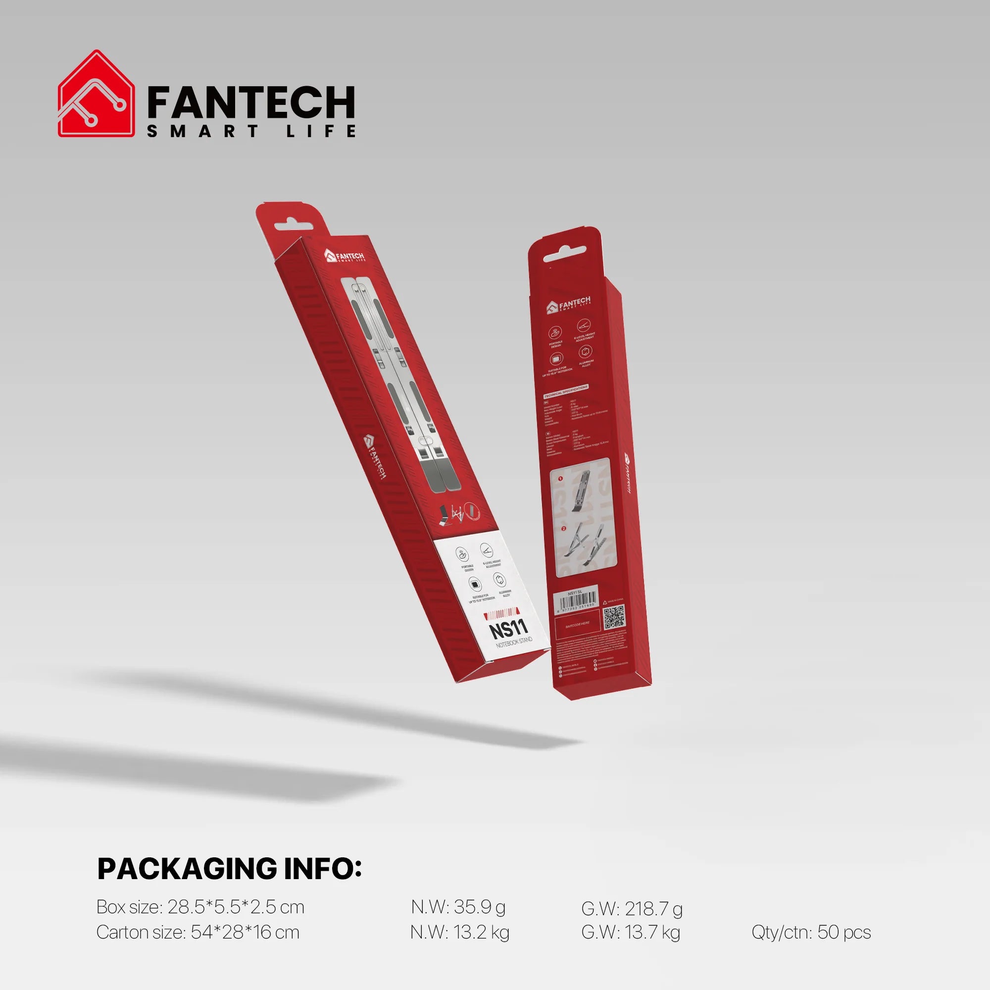 Fantech ns11 laptop stand - cooling stands