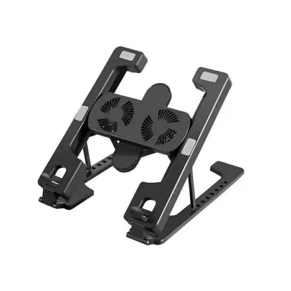 Multi position foldable bracket laptop cooler tablet stand h688 - cooling stands