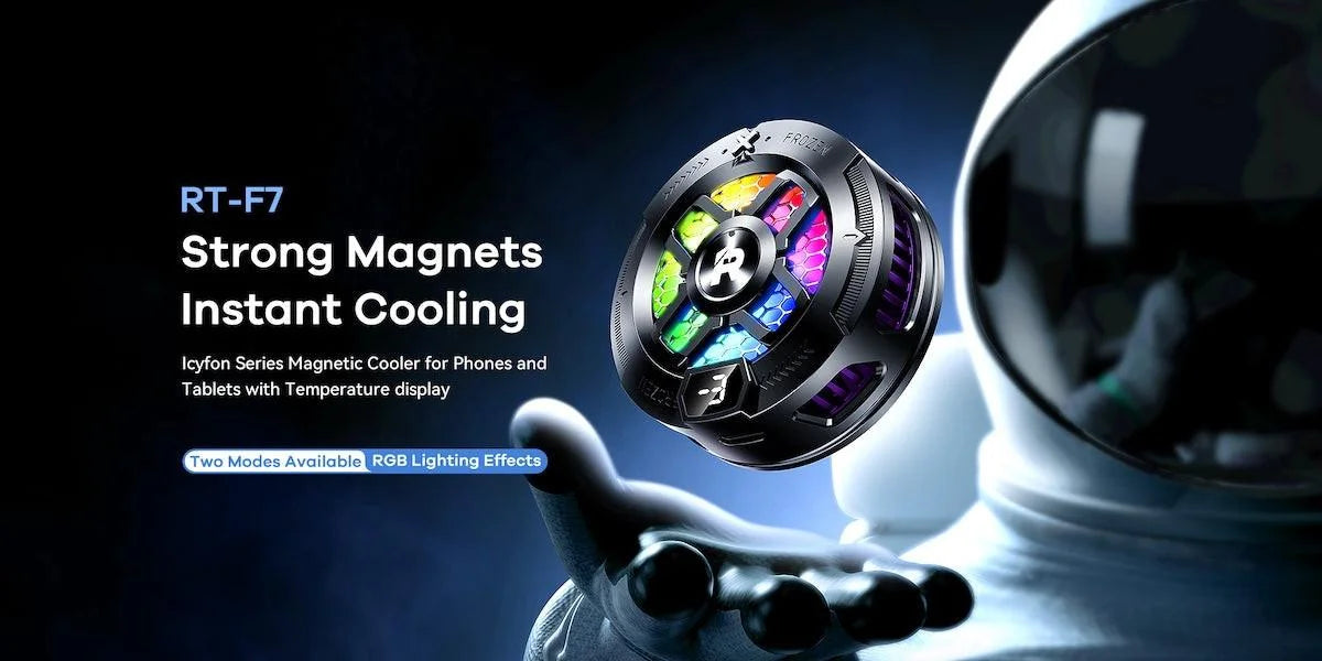 Remax rt-f7 cooler for phones and tablets - fan