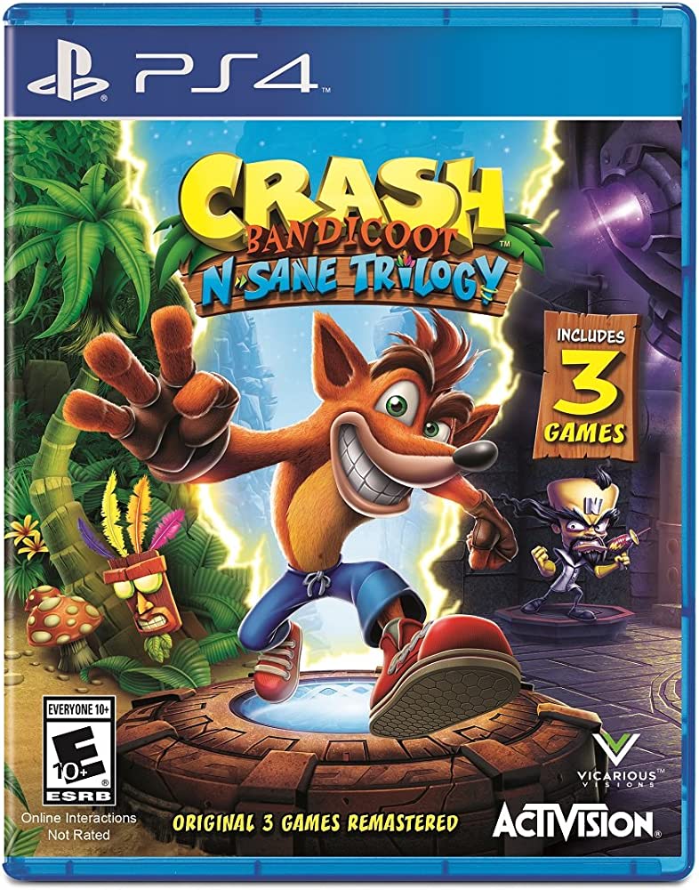 Crash Bandicoot 3in1 Ps4 - Gameonjo