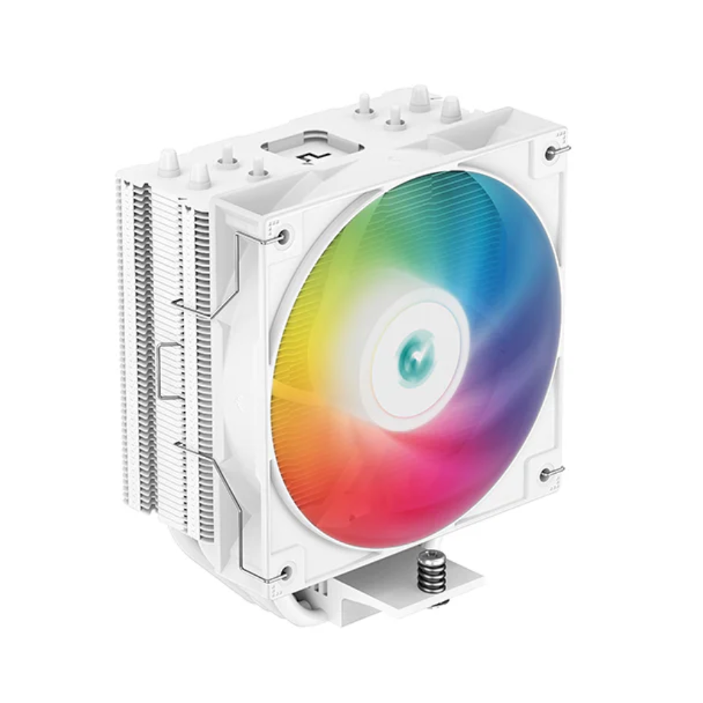 Deepcool Ag400 Wh Argb Single Tower 120mm Cpu Cooler - Gameonjo