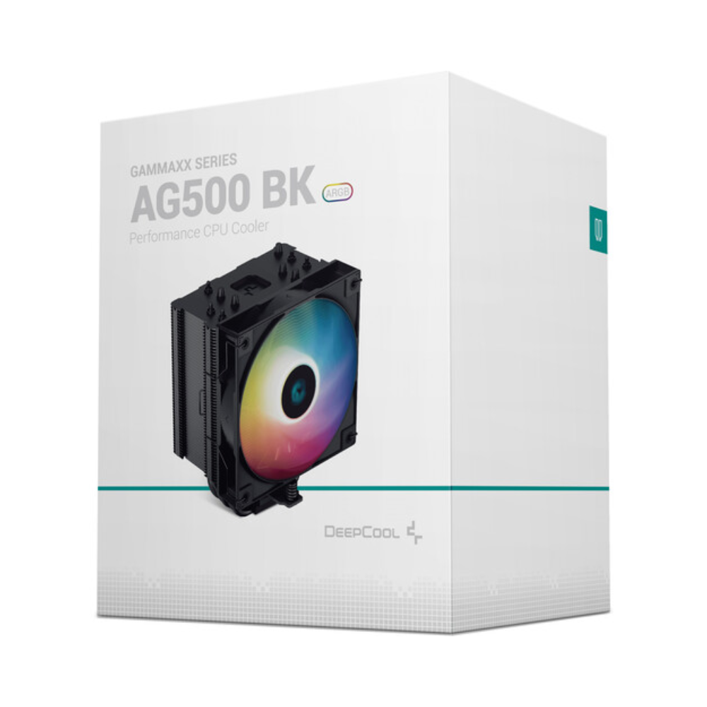 Deepcool AG500 ARGB CPU Cooler - Single-Tower High-Performance Design - Gameonjo - Video Games and PC Gaming Store in Jordan