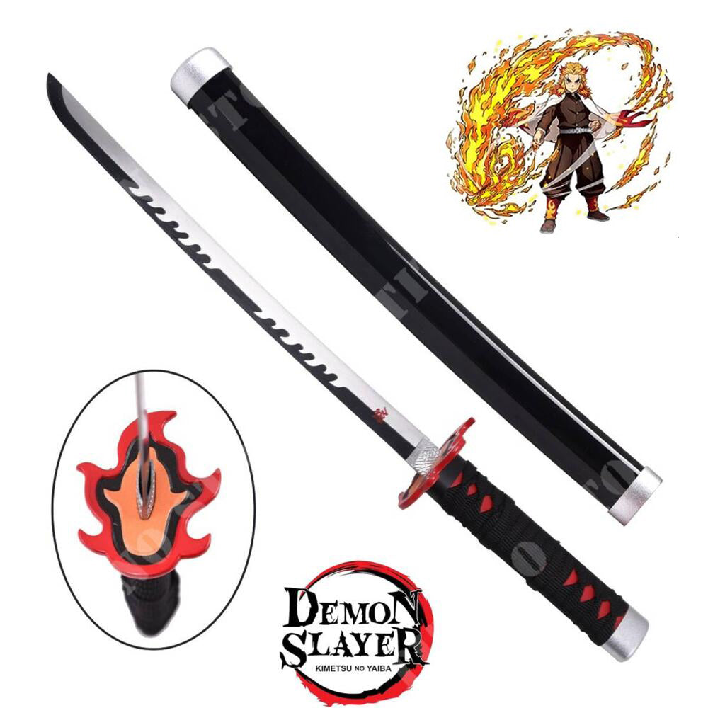 Demon Slayer Tanjiro Bamboo Blade V2 Nichirin Sword 104cm Default Title
